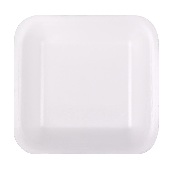 4S White Foam Tray