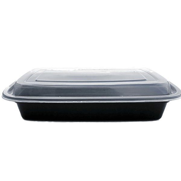 TD F-7032 32OZ Round Plastic Container and Lid, 150 Sets